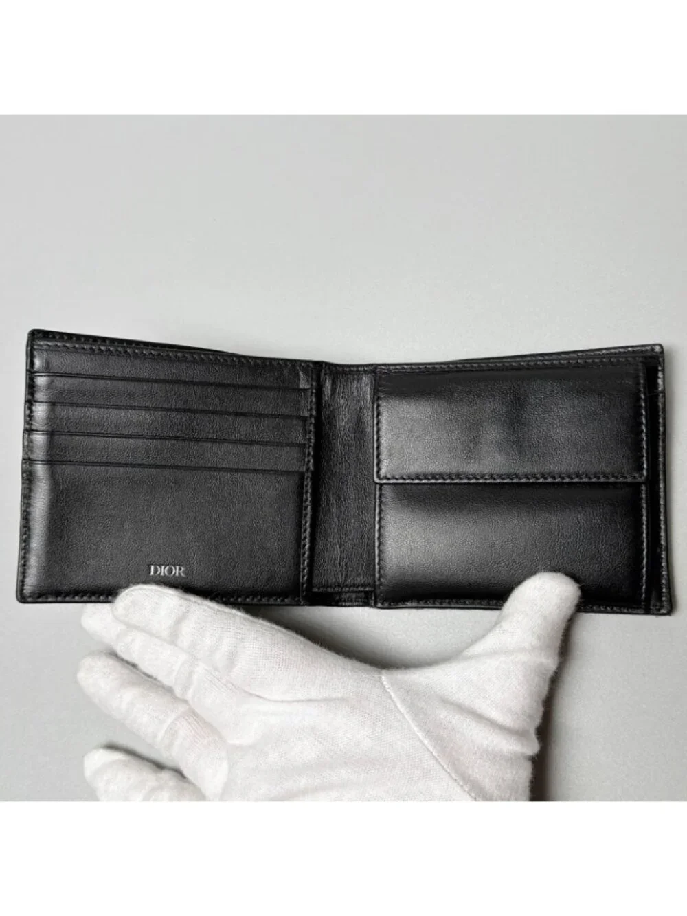 Dior Oblique Wallet with Coin Case - Picture 3 of 10